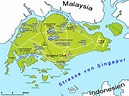 Singapur: Geografie, Landkarte | Länder | Singapur | Goruma