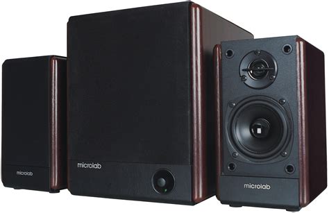 Microlab Speakers 2.1 FC330 wooden 56W RMS - English | Dekada.com