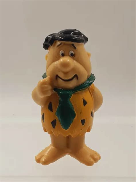 Vintage Hanna Barbera The Flintstones Fred Flint Stone Pvc Artoy Figure