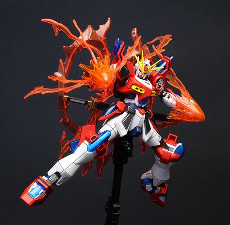 0 Bandai Hgbf Kamiki Burning Gundam