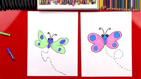 Easy Cute Butterfly Drawing For Kids Pic Hankering