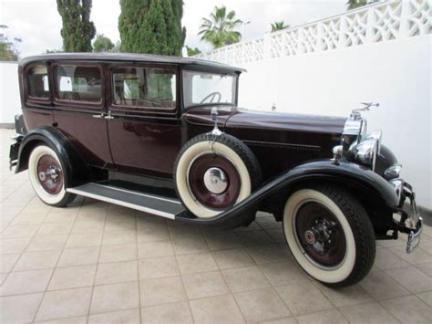 1930 Packard 726 Eight 4 Door Sedan Classic Packard Model 726 1930