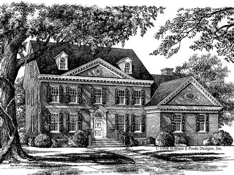 Eplans Colonial House Plan Four Bedroom Colonial 3183 Square Feet