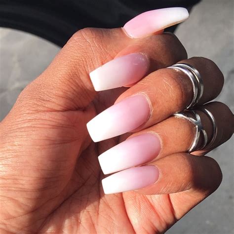 Create Absolutely Stunning White To Pink Ombre Nails The Fshn