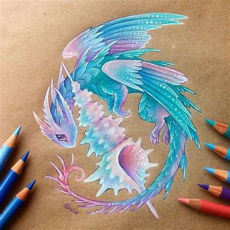 Alvia Alcedo Photo Dragon Artwork Dragon Art Cute Dragon Drawing