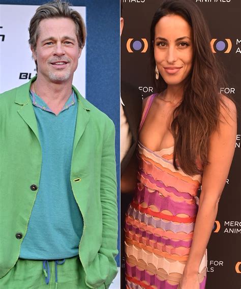 Brad Pitt Spotted With Paul Wesleys Ex Ines De Ramon