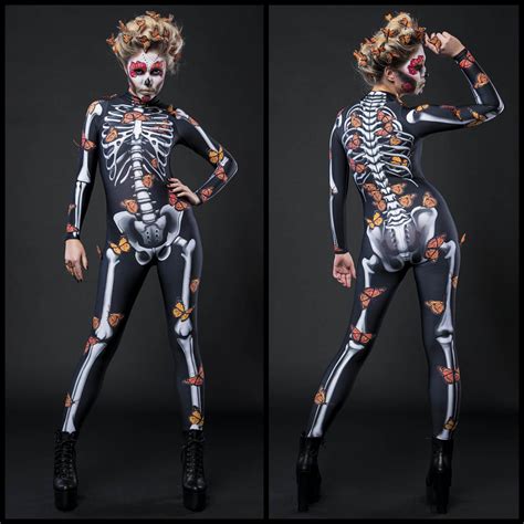 Woman Skin Suit Halloween Costume