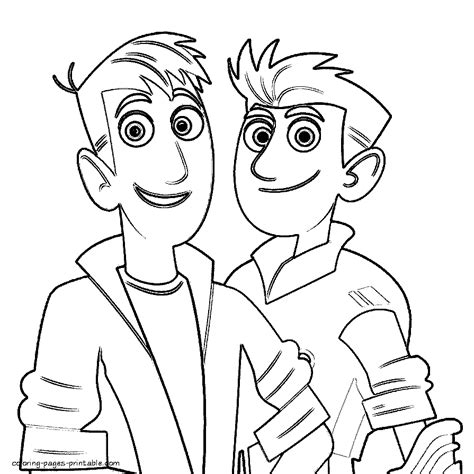 Wild Kratts Coloring Pages Pdf Ideas In