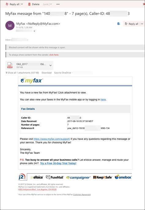 Myfax Internet Fax Service Review Fax Authority