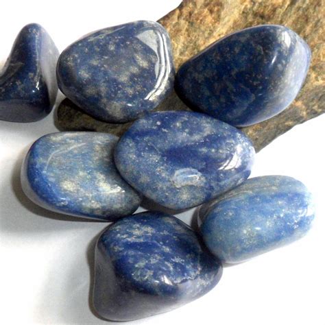 Blue Quartz Polished Gemstone