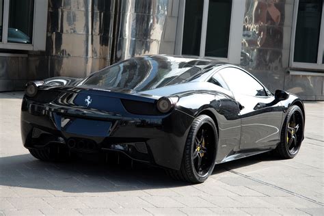 The Top Cars Ever New Look Ferrari 458 Italia Black Carbon Edition By