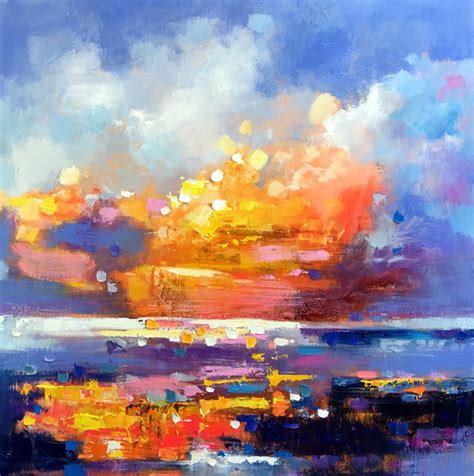 Colorful Sky 548 Oil Painting By Jinsheng You