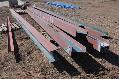 Six Structural Steel I Beam W10x39 And W12x45 Construction Beams 28
