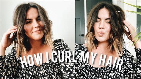 How I Style My Shoulder Length Hair Textured Waves With A