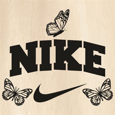 Nike Butterfly SVG | Nike Swoosh Logo PNG