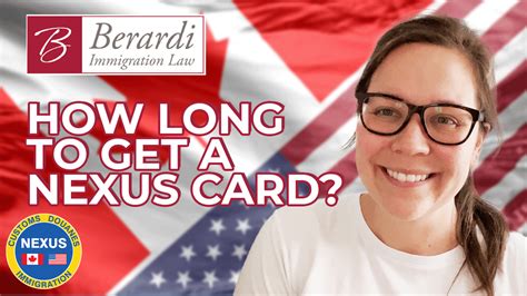 If Youre Trying To Get A Nexus Card Berardi Immigration Law