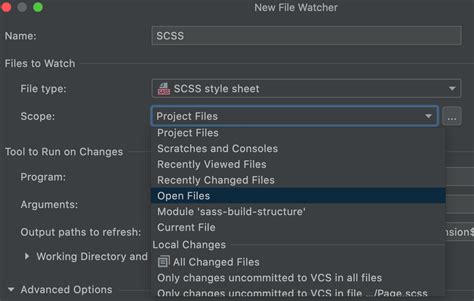 Sass Scss And Less Webstorm