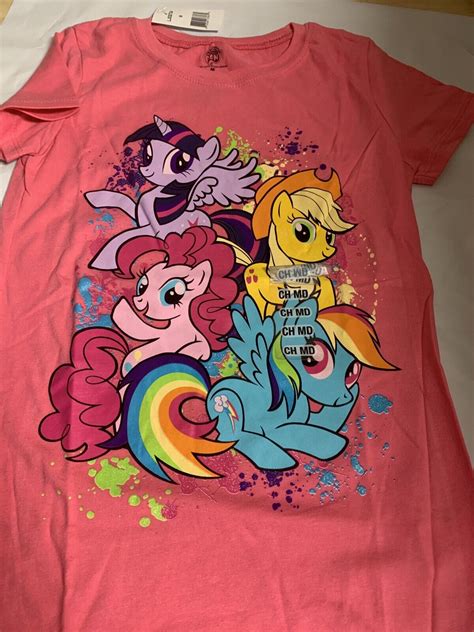 My Little Pony Size Short Sleeve T Shirt Hot Pink Ebay