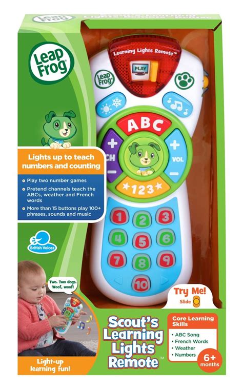 Leapfrog Learning Lights Remote Refresh Nappies Direct