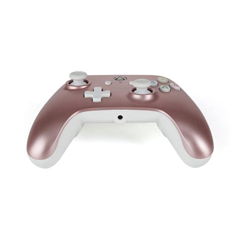 Xbox One Enhanced Wired Controller Rose Gold Big W