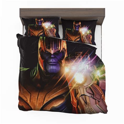 Thanos In Fortnite Video Game Marvel Cinematic Universe Bedding Set