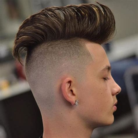 They love to combine practically effortless and timeless styling with high fashion. Disconnected-Skin-Undercut-with-Mohawk - Mens Hairstyle 2020