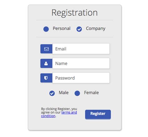 30 Best Css Registration Form Templates 2021