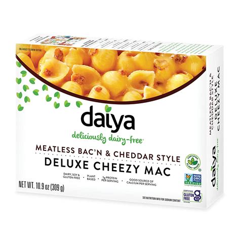 Amazon Com Daiya Meatless Bac N And Cheddar Style Deluxe Cheezy Mac