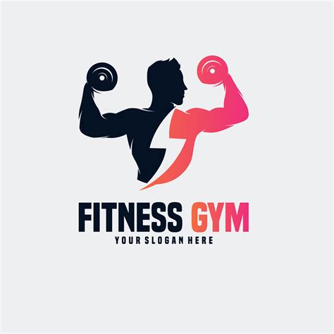 Fitness Sport Gym Logo Design 11162388 Vector Art At Vecteezy