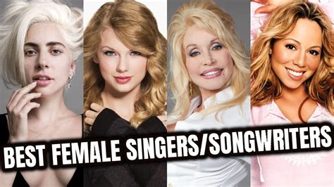 Top 15 Female Singers Songwriters Youtube