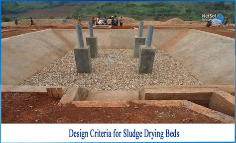 What Are The Design Criteria For Sludge Drying Beds