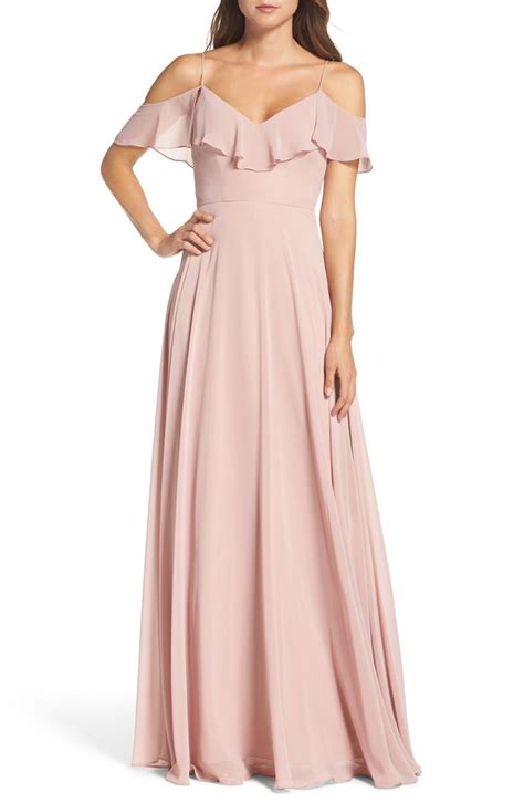 Blush And Pink Bridesmaid Dresses Dress For The Wedding Chiffon