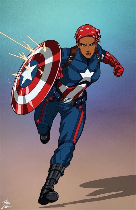 Captain America Harriet Tubman Commission — Phil Cho