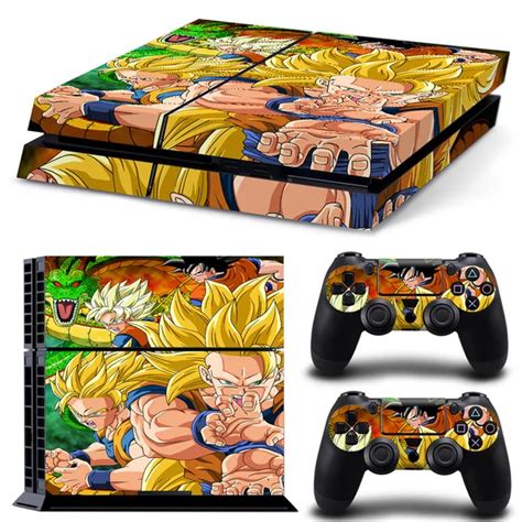Dragon Ball Super Vinyl Decal For Ps4 Skin Stickers Wrap For Sony