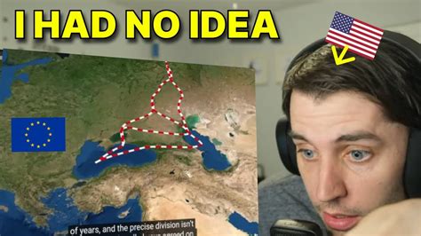 American Reacts To Where Does Europe End And Asia Begin Youtube