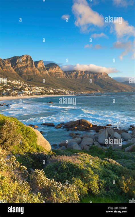 Camps Bay Cape Town Western Cape South Africa Stock Photo Alamy