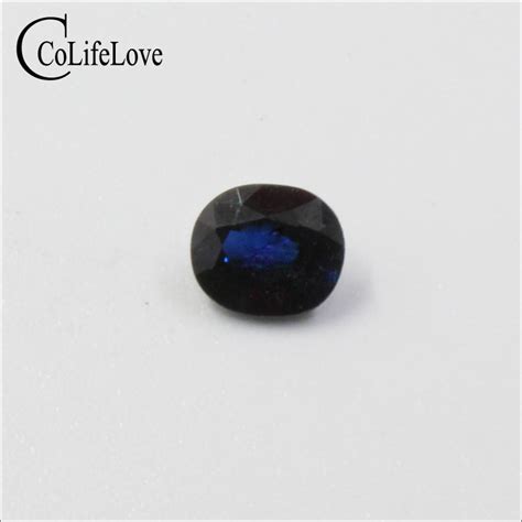 5 Mm 6 Mm Natural Dark Blue Sapphire Gemstone 100 Real Sapphire