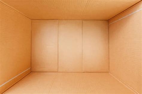 Cardboard Box Inside View — Stock Photo © Andreaa 24685681