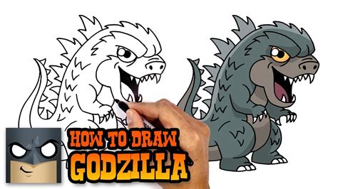 How To Draw Godzilla Youtube