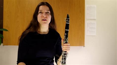 Buffet Clarinet Girl Playing A Clarinet Part 4 Youtube