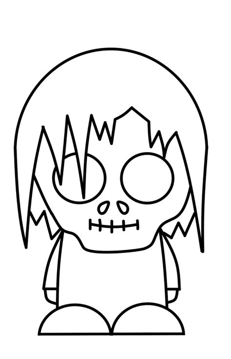 Zombie Face Drawing At Getdrawings Free Download