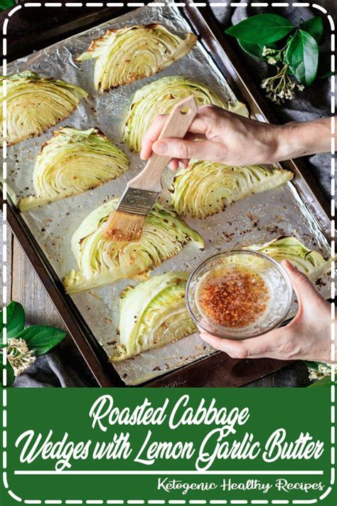 Sprinkle the butter pieces over the cabbage and season everything with salt and pepper to taste. Roasted Cabbage Wedges with Lemon Garlic Butter