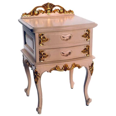 French Provincial Bedside Table