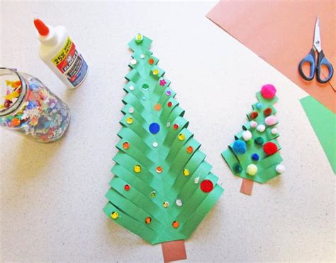 5 Minute Super Cute Christmas Tree Crafts Yummymummyclubca