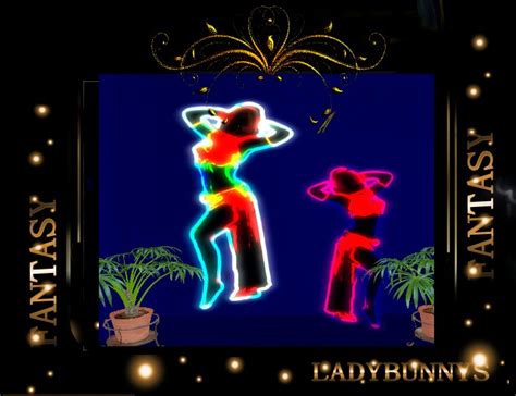 Second Life Marketplace Neon Bar Signs Belly Dancer Sign Neon