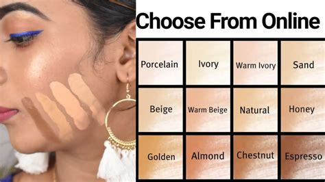 How To Choose The Right Foundation Shade From Online And Store How To