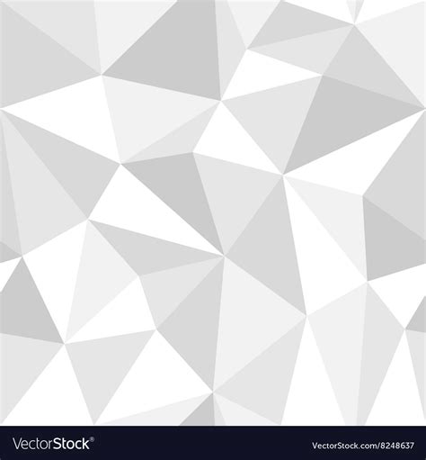 Seamless Monochrome Polygon Pattern From Triangles