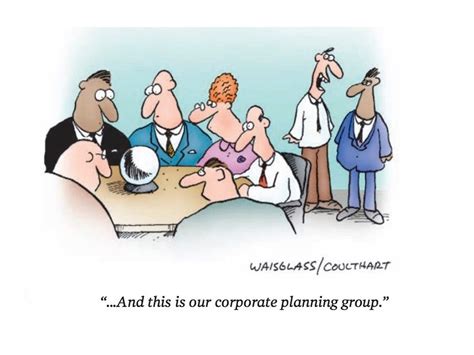 Cartoon Our Corporate Planning Group Henry Kotula