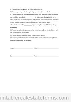 (1 days ago) pet addendum to lease. Free Printable Pet Addendum Forms -Owners Pet Agreement