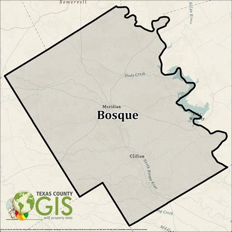 Bosque County Tx Gis Shapefile And Property Data